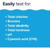imageHTH 1275 Swimming Pool Care 6Way Test Kit Swimming Pool Water Chemical Tester 100 TestsNo Size