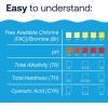 imageHTH 1275 Swimming Pool Care 6Way Test Kit Swimming Pool Water Chemical Tester 100 TestsNo Size