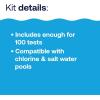 imageHTH 1275 Swimming Pool Care 6Way Test Kit Swimming Pool Water Chemical Tester 100 TestsNo Size