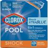 imageClorox PoolampampSpa 33506CLX Pool Shock XtraBlue 6 1lb Bags 6 Pack White