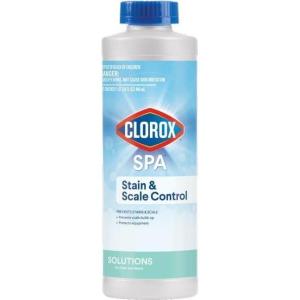 imageClorox PoolampampSpa Stain ampamp Scale Control Prevents Stains ampamp Scale in Spas Prevents Scale BuildUp 32 Ounces Pack of 1