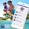 imageClorox PoolampampSpa Swimming Pool 3Way Water Test Kit Accurately Measures Bromine Chlorine and pH Levels Pack of 1Blue