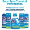 imageClorox PoolampampSpa Swimming Pool Super Water Clarifier Creates Crystal Clear Pool Water 1 Quart Pack of 132 Fl Oz Pack of 1