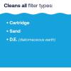 imageHTH 67071 Swimming Pool Care Filter Cleaner  Removes Dirt Oil and Grease Buildup for Crystal Clear WaterCleaner