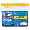 imageCLOROX PoolampampSpa AllinOne XtraBlue Chlorinating Granules Kills Bacteria ampamp Stops Algae Blue 6 Pounds27 LB