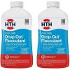 imageHTH 67080 Swimming Pool Care Drop Ou Flocculant  Clears Cloudy Water Fast 32 Fl Oz Pack of 132 Fl Oz Pack of 2
