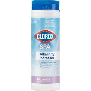 imageClorox PoolampampSpa Alkalinity Increaser Raises Total Alkalinity in Spa Water Safe for All Spa Types 2 lb Pack of 1