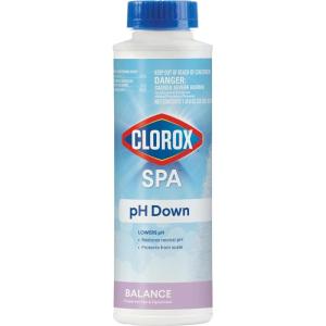 imageClorox PoolampampSpa Spa pH Down Lowers pH in Spa Water Safe for All Spa Types 22 ounce Pack of 1Spa pH Down