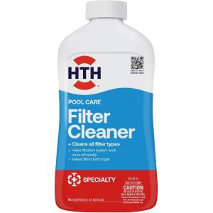 imageHTH 67071 Swimming Pool Care Filter Cleaner  Removes Dirt Oil and Grease Buildup for Crystal Clear WaterCleaner