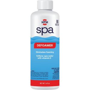 imageHTH Spa 86116 Defoamer Spa ampamp Hot Tub Chemical Eliminates Foaming Softens Water 16 ozDefoamer