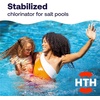 image:imageHTH 52047 Swimming Pool Care Salt Shock Stabilized Chlorinator 1 dose Treats 10000 gallons 5x12oz PacketsPack of 1
