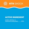 image:imageHTH 52047 Swimming Pool Care Salt Shock Stabilized Chlorinator 1 dose Treats 10000 gallons 5x12oz PacketsPack of 1