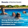 image:imageHTH 52047 Swimming Pool Care Salt Shock Stabilized Chlorinator 1 dose Treats 10000 gallons 5x12oz PacketsPack of 1