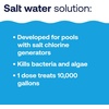 image:imageHTH 52047 Swimming Pool Care Salt Shock Stabilized Chlorinator 1 dose Treats 10000 gallons 5x12oz PacketsPack of 6