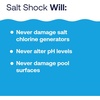 image:imageHTH 52047 Swimming Pool Care Salt Shock Stabilized Chlorinator 1 dose Treats 10000 gallons 5x12oz PacketsPack of 6