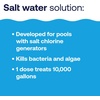 image:imageHTH 52047 Swimming Pool Care Salt Shock Stabilized Chlorinator 1 dose Treats 10000 gallons 5x12oz PacketsPack of 6